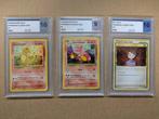 Pokémon - 3 Graded card - Classic Cards HOLO - Graded - UCG, Nieuw