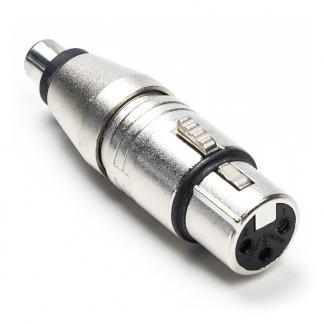 XLR (v) naar tulp (v) adapter | Neutrik (Mono, 3-pin), Audio, Tv en Foto, Audiokabels en Televisiekabels, Nieuw, Verzenden