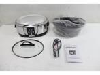 Crock Pot CR605 - Slowcooker - 5.7 liter - Zilver/Zwart, Verzenden, Zo goed als nieuw