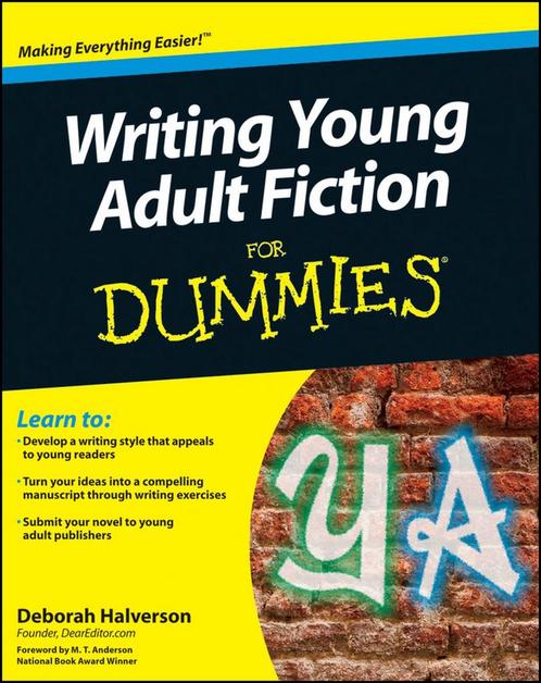9780470949542 Writing Young Adult Fiction For Dummies, Boeken, Studieboeken en Cursussen, Nieuw, Verzenden