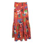Verysimple • maxi rok Africa • XS (IT40), Kleding | Dames, Bruin, Verzenden, Verysimple, Nieuw