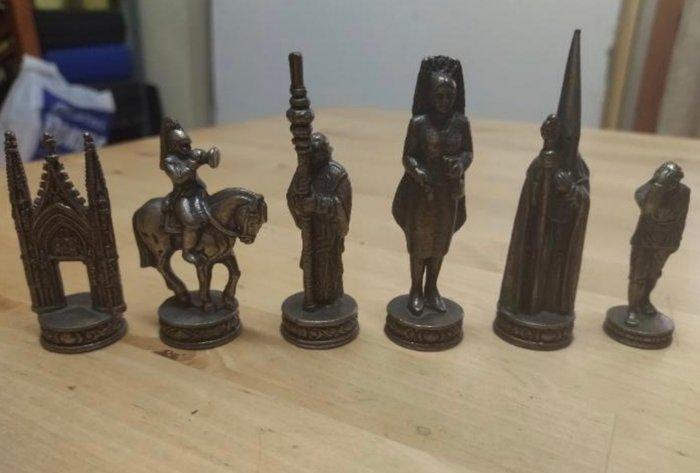 Schaakspel - Juego ajedrez semana santa Sevilla para, Antiek en Kunst, Curiosa en Brocante