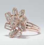 Statement ring - 14 karaat Roségoud - 0.70ct. tw. Diamant