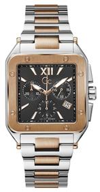 Gc Couture Square Mens Z08001G2MF herenhorloge, Overige merken, Staal, Staal, Verzenden