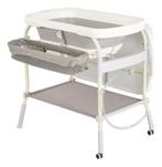 Cangaroo Garda Wit/Grijs 2-in-1 Badje en Luiertafel, Verzenden, Nieuw