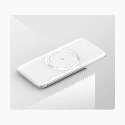 10.000mAh Qi Powerbank - Draadloos Opladen - 4 Types, Telecommunicatie, Powerbanks, Nieuw, Verzenden