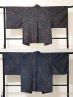 kimono   Haori Oshima Tsumugi, Japanse ikat - Zijde -