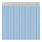 Acudam Gordijn Blauw Buitenkant Pvc Aluminium 90 X 210 Cm, Huis en Inrichting, Stoffering | Gordijnen en Lamellen, Verzenden, Nieuw