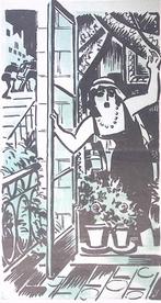 Spotprent Gemengde huwelijken in Nazi-land met tuchthuis..., Antiek en Kunst, Verzenden