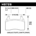 Hawk 2010-2015 Chevy Camaro SS HPS Street Front Brake Pads -, Auto-onderdelen, Ophalen of Verzenden, Nieuw