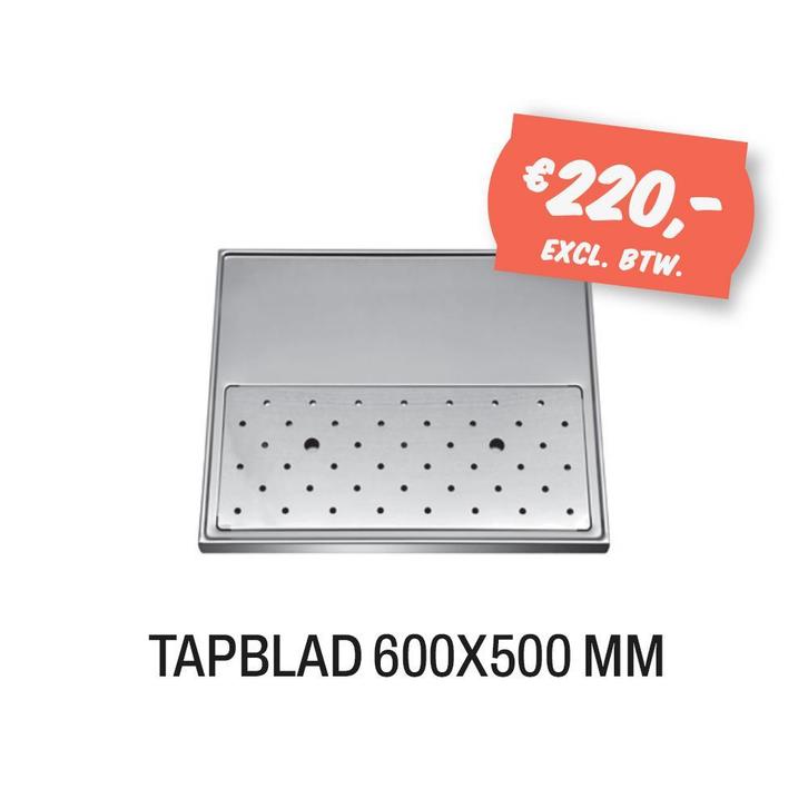 RVS Tapblad ST-TB60 - Horecajenp.nl, Zakelijke goederen, Horeca | Meubilair en Inrichting, Nieuw in verpakking