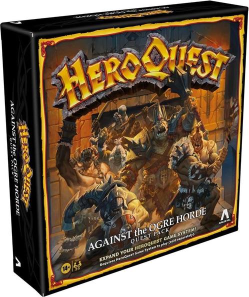 HeroQuest - Against the Ogre Horde Quest Pack | Hasbro -, Hobby en Vrije tijd, Gezelschapsspellen | Bordspellen, Nieuw, Verzenden