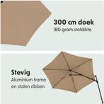 2dekans | LifeGoods Parasol - Ø300 cm - 30° Kantelbaar -, Ophalen of Verzenden, Zo goed als nieuw