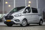 Ford Transit Custom 300 2.0 TDCI L2H1 Limited DC, Automaat, Stof, Gebruikt, Overige kleuren