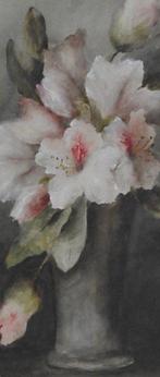 Margaretha Roosenboom (1843-1896) - Azaleas in een tinnen