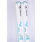 149 dames skis ROSSIGNOL FAMOUS 2 Xpress, white/blue, rocke, 140 tot 160 cm, Gebruikt, Verzenden, Rossignol