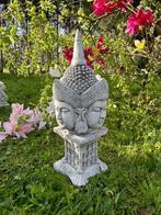 Beeld, Buddha four faces - 37 cm - Kunststeen