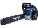 HYUNDAI kettingzaag 58cc - 2-takt benzine motor - 50 cm, Verzenden, Zo goed als nieuw