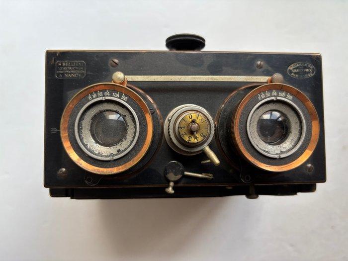 H. Bellieni Fils - A. Nancy Stereocamera, Verzamelen, Fotografica en Filmapparatuur