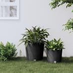 Plantenbak uitneembare bak rattan-look 35/37,5 L PP antra..., Verzenden, Nieuw