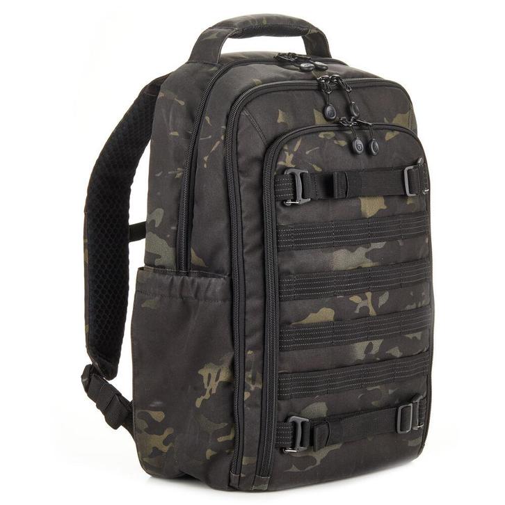 Tenba Axis V2 16l Road Warrior Backpack Multicam Zwart, Audio, Tv en Foto, Fotografie | Fototassen, Rugtas, Nieuw, Overige merken