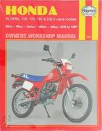 Honda XL/XR80, 100, 125, 185 and 200 2 Valve Models, 1978-87, Verzenden, Nieuw