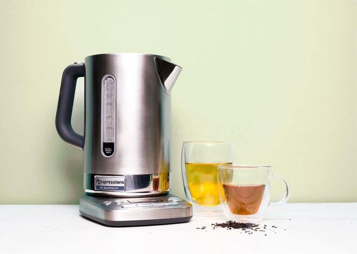 Espressions EP9650 Smart Kettle Waterkoker - 1,7L - RVS, Witgoed en Apparatuur, Waterkokers, Nieuw, Ophalen of Verzenden