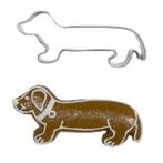 BrandNewCake Uitsteker Hond Teckel RVS 8cm, Hobby en Vrije tijd, Taarten en Cupcakes maken, Verzenden, Nieuw