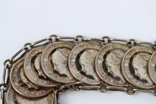 Nederland. Bedelarmband Wilhelmina Zilver (34.6 Gram), Postzegels en Munten, Munten | Nederland