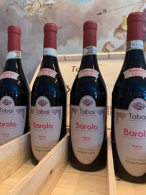 2019 Tabai - Edizione Limitata Numerata - Barolo Riserva - 4, Verzamelen, Wijnen