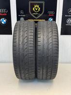 185/55R15 Continental zomerbanden 2 stuks 5 mm, Auto-onderdelen, Gebruikt, 15 inch, 185 mm, Band(en)