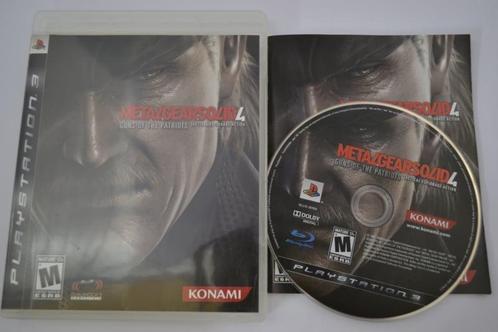Metal Gear Solid 4 Guns of the Patriots (PS3 USA), Spelcomputers en Games, Games | Sony PlayStation 3, Zo goed als nieuw, Verzenden