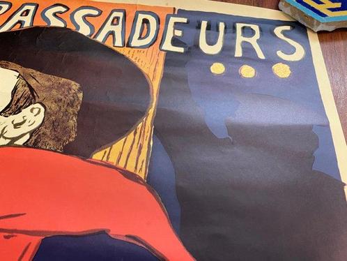Henri de Toulouse Lautrec - Ambassadeurs. Aristide Bruant, Antiek en Kunst, Kunst | Designobjecten
