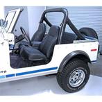 Rugged Ridge High-Back Front Seat Non-Recline Black 76-02, Ophalen of Verzenden, Nieuw