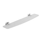 Glazen Planchet Sapho Aida 56x4 cm Chroom / Satijnglas, Ophalen of Verzenden, Nieuw, Chroom, Bad