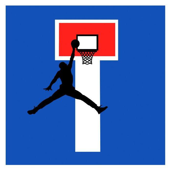 Jinks Kunst - JORDAN - Traffic Sign, Antiek en Kunst, Kunst | Designobjecten