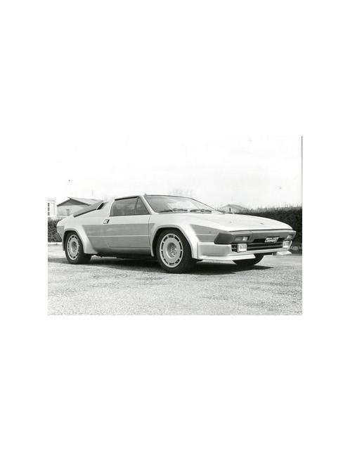 1983 LAMBORGHINI JALPA PERSFOTO, Boeken, Auto's | Folders en Tijdschriften