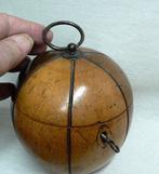 Theekistje / doosje - Theedoos pompoenvormig - Pear -, Antiek en Kunst