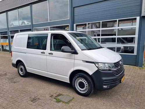 Volkswagen Transporter 2.0 TDI 150 PK DSG Automaat Euro 6, Auto's, Bestelauto's, Lease, Zwart, Automaat, Wit, Financial lease