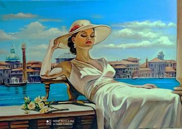 Eugenie Chervonna (1969) - Sous le soleil de Venise beschikbaar voor biedingen