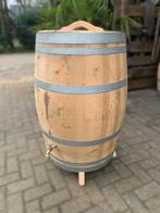 Eikenhouten wijnvaten 225L - houten regenton, Met kraantje, 150 liter of meer, Nieuw, Ophalen of Verzenden