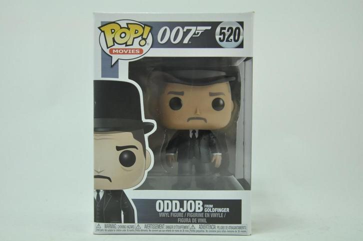 Funko Pop! Movies 007 #520 Oddjob Garantie & morgen in huis!, Verzamelen, Poppetjes en Figuurtjes, Zo goed als nieuw, Ophalen of Verzenden