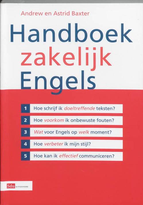 Handboek zakelijk Engels 9789012105507 A. Baxter, Boeken, Overige Boeken, Gelezen, Verzenden