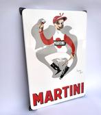 Martini Jockey emaille bord, Verzamelen, Merken en Reclamevoorwerpen, Nieuw, Verzenden