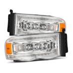 AlphaRex 02-05 Dodge Ram 1500 NOVA LED Proj Headlights Plank, Ophalen of Verzenden, Nieuw