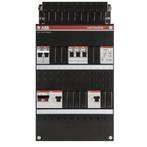 ABB busboard groepenkast 1 fase 3 groepen + fornuisgroep +, Ophalen of Verzenden, Nieuw