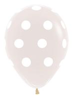 Ballonnen Polka Dots Clear 30cm 25st, Hobby en Vrije tijd, Verzenden, Nieuw