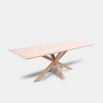 Tafel Rechthoekig Eikenhout - Matrix hout - Onbehandeld, Nieuw
