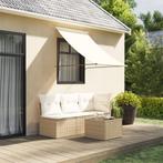 vidaXL Luifel uittrekbaar 150x150 cm stof en staal, Verzenden, Nieuw