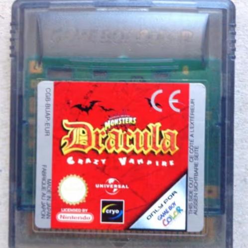 Dracula Crazy Vampire - GameBoy Color Game, Spelcomputers en Games, Spelcomputers | Overige, Ophalen of Verzenden